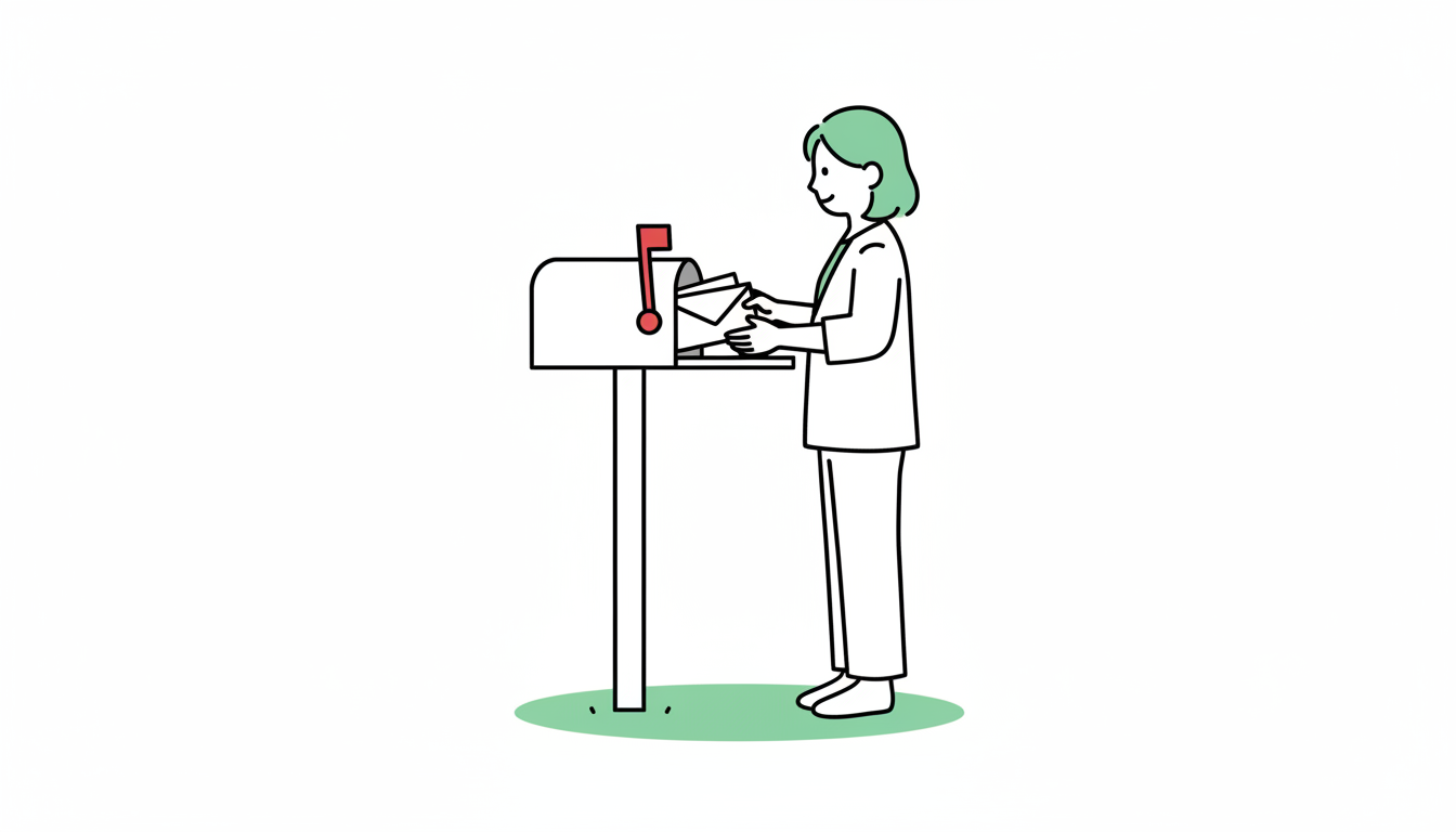 月極契約の契約区分確認イラスト