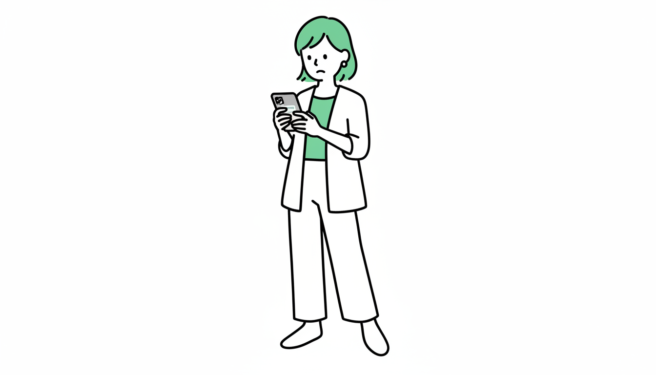 月極契約の利用開始時期確認イラスト